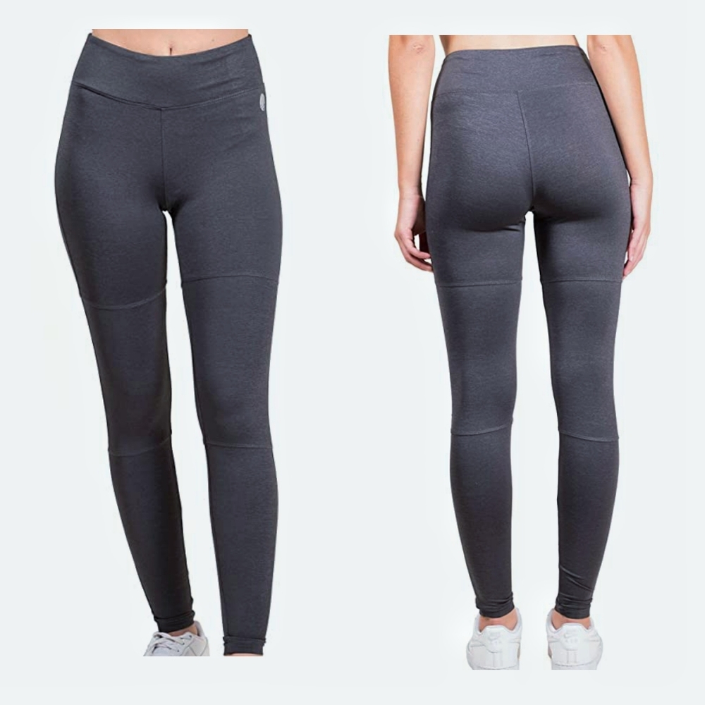 BROOKLYN CLOTH Running Leggings Gray Size S